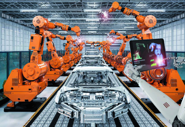 <p>Autoindustrija roboti</p>