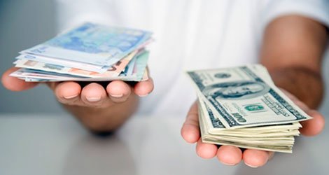 Dollar fällt stark gegenüber einem Währungskorb, Euro stärkt sich