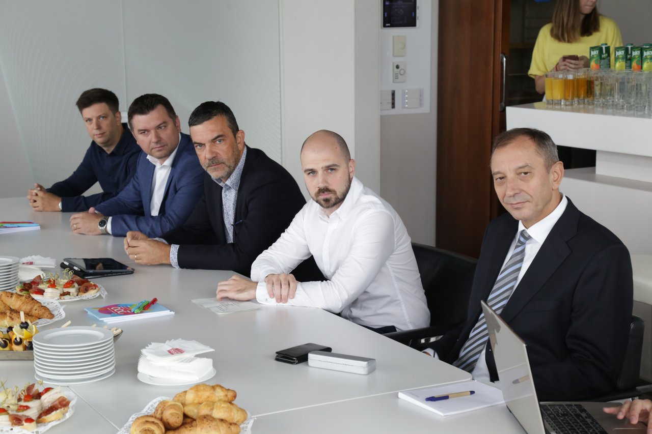 Robert Kuhar, Damir Gužvinec, Igor Strejček, Goran Ličina i Zdenko Matak