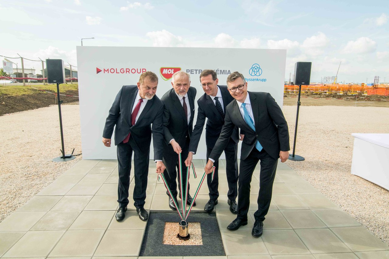 Ferenc Koncz, Zsolt Hernádi,&nbsp;Mihály Varga,&nbsp;Dr. Sami Pelkonen