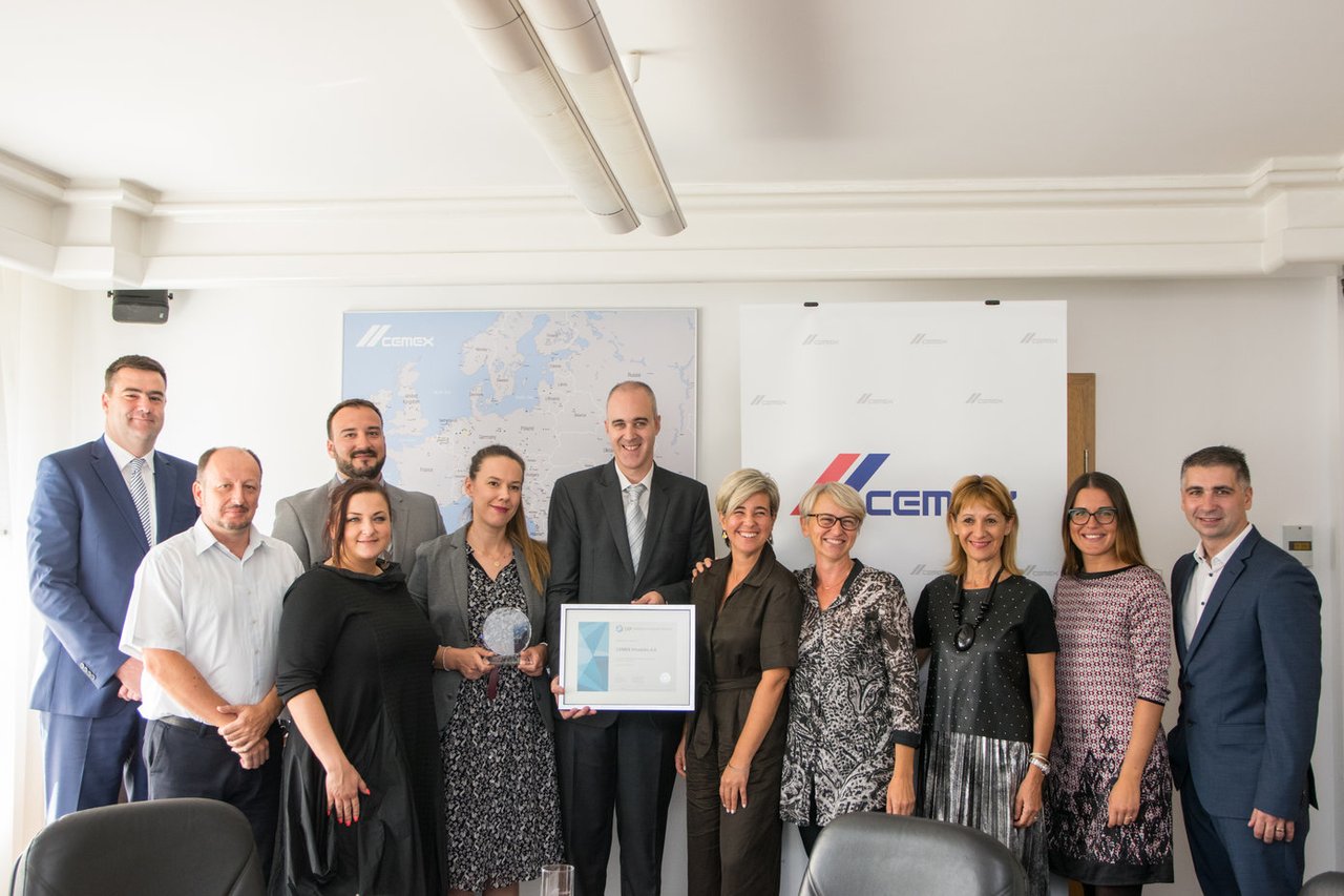 Dodjela certifikata Poslodavac Partner CEMEX-u Hrvatska