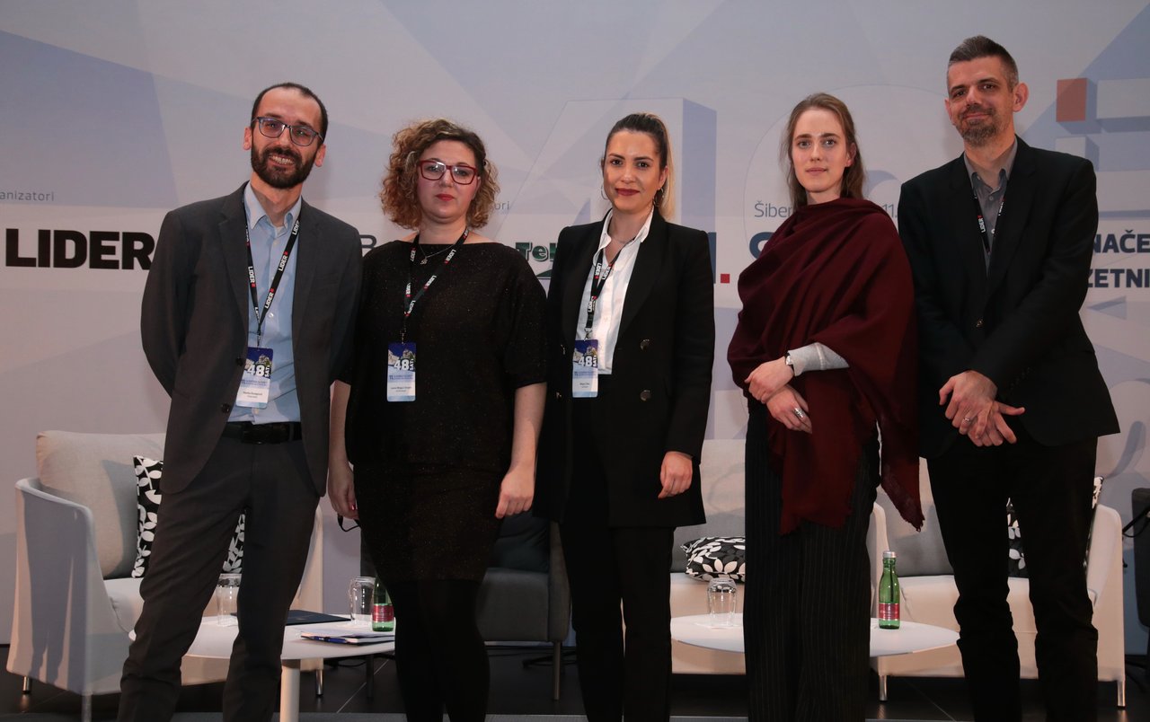 48 SATI 2019 - URBACT dijalog - budućnost integriranih strategija urbanog razvoja,, Marko Ercegović, Lara Blagus Tenjeri, Maja Čeko, Dora Medved. Marko Zlonoga
