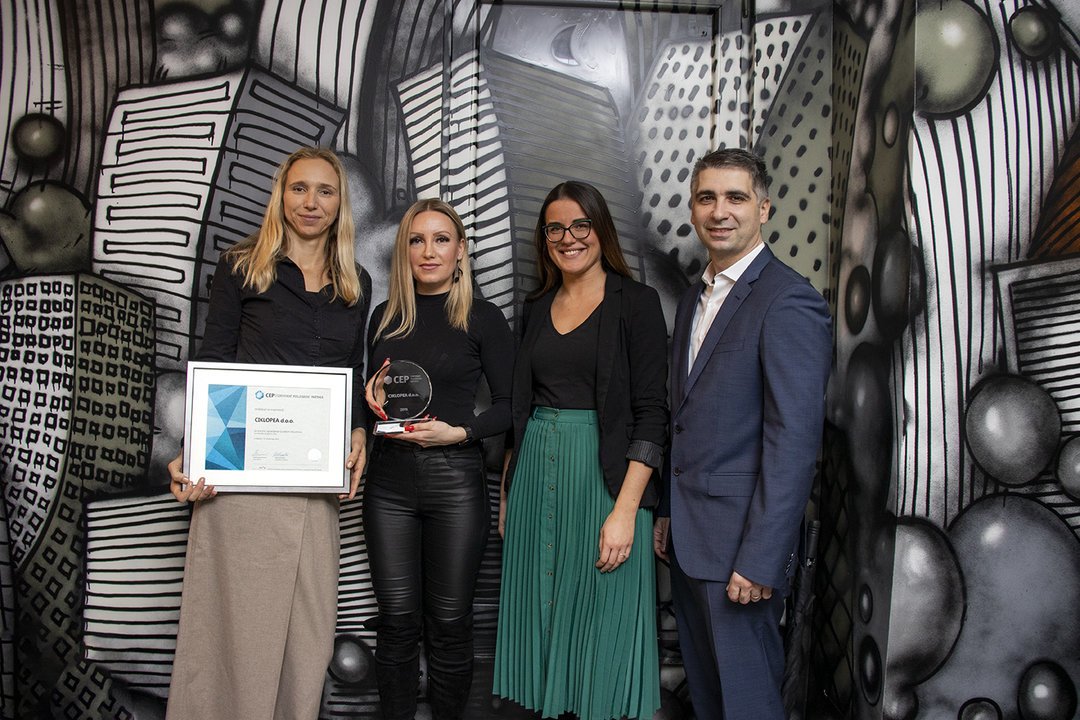 Employer Partner Certificate Awarded to Localization Company Ciklopea ...