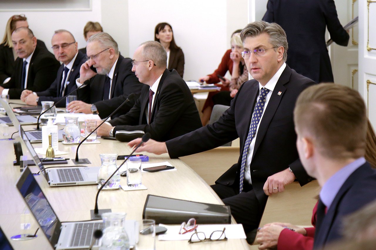 Vlada RH, Tomo Medved, Gordan Grlić Radman, Davor Božinović, damir Krstičević, Andrej Plenković