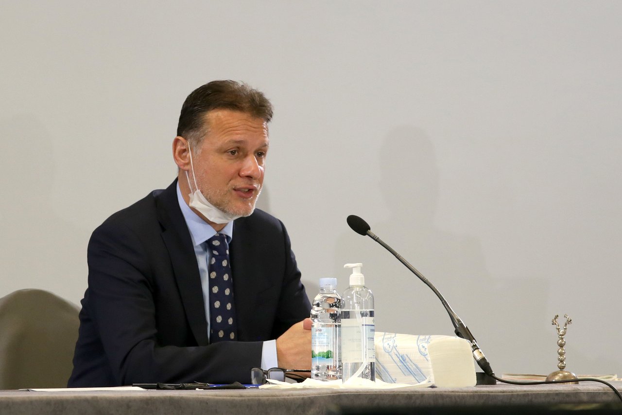 Sjednica Hrvatskog sabora u Šubićevoj, Gordan Jandroković