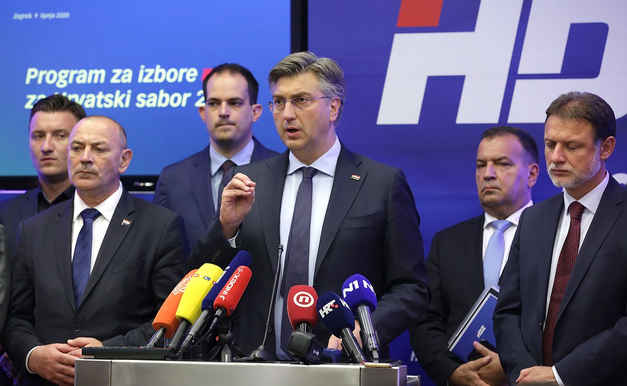 Predsjednik HDZ-a Andrej Plenković&nbsp;