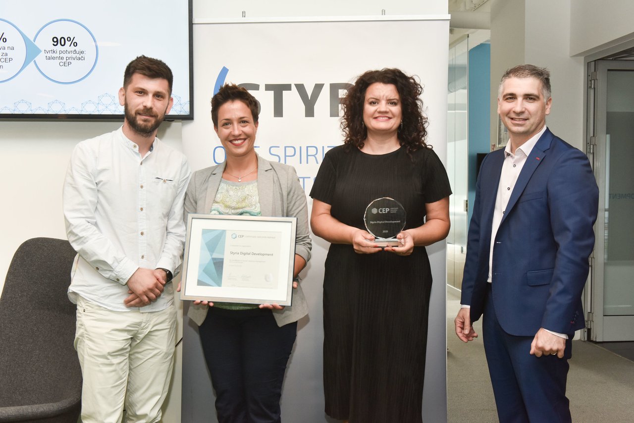14.07.2020., Zagreb - Dodjela certifikata za potrebe Styria digitala. Photo: Davorin Visnjic/PIXSELL