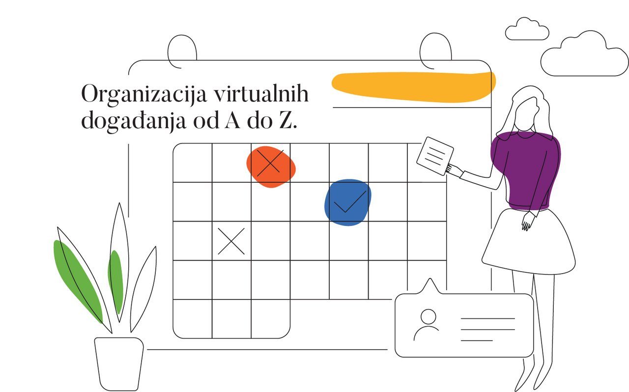 Organizacija virtualnih događanja Krik studio
