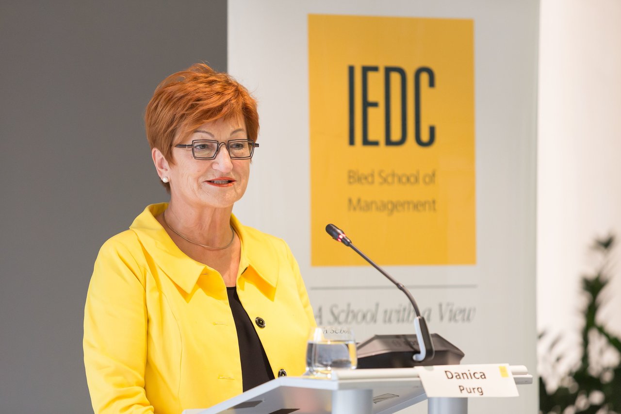 Danica Purg leaves IEDC-Bled after 40 years: the end of an era
