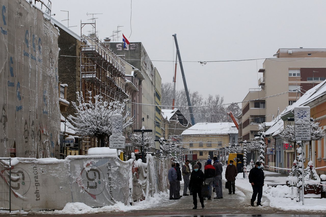 Područje Sisačko-moslavačke županije nastradalo od potresa, Sisak