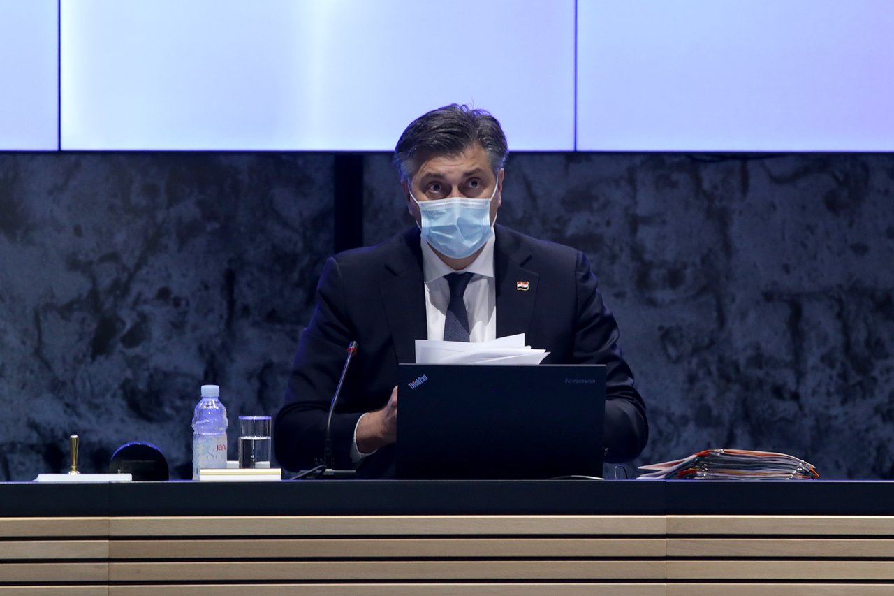 Vlada, sjednica, Andrej Plenković