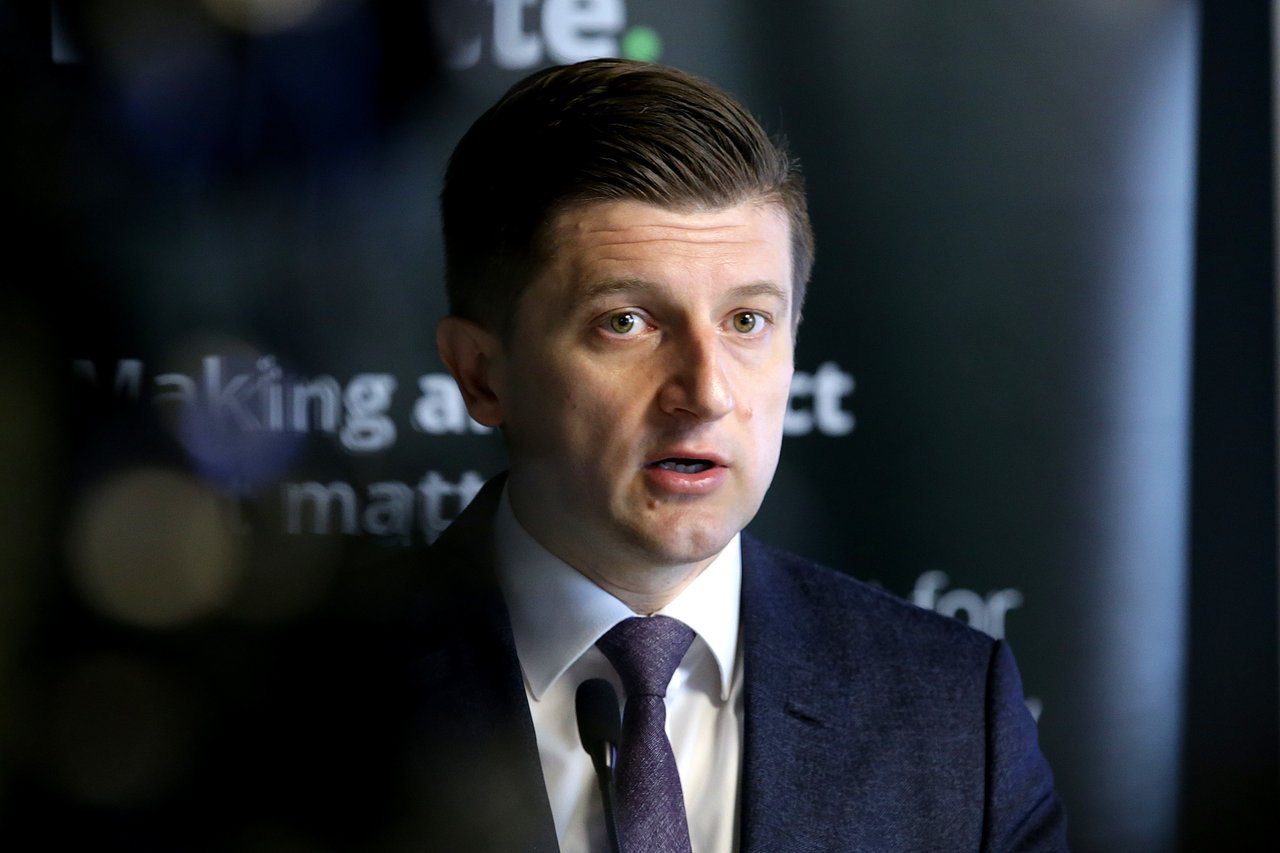 <p>Predstavljanje novog izdanja Bijele knjige 2020. Udruženja stranih ulagača u Hrvatskoj pod naslovom "Konkurentnost nema alternativu", Zdravko Marić</p>