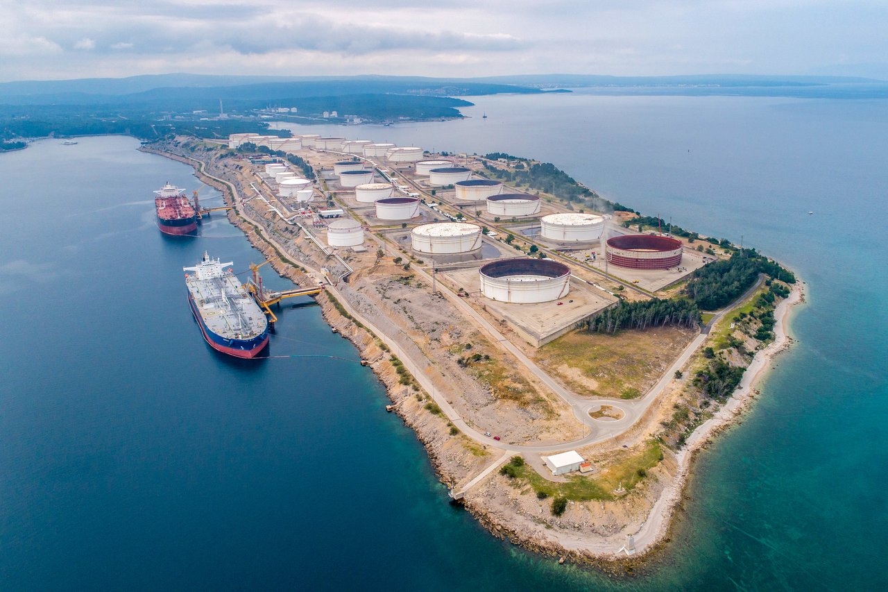 <p>JANAF-ov terminal u Omišlju</p>