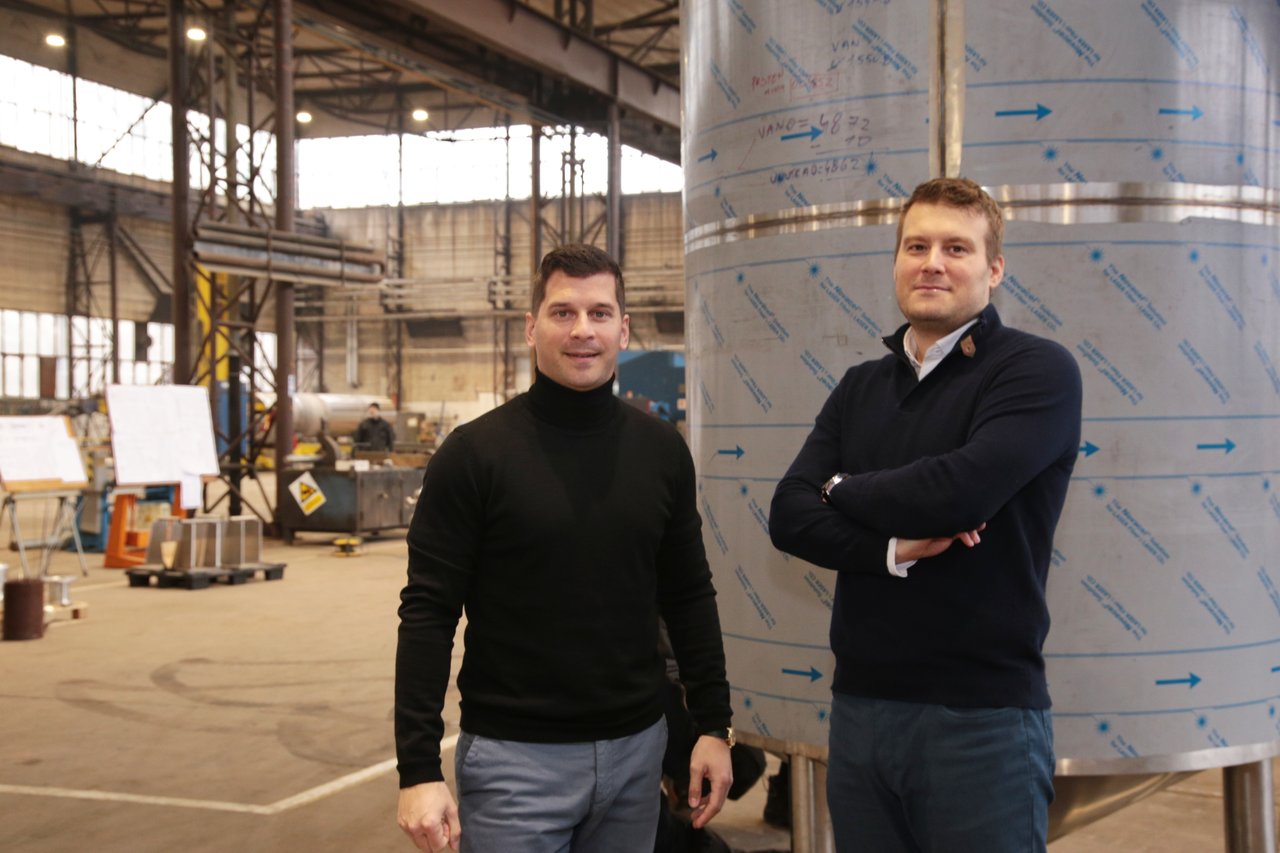 <p>Tonči Perić i Zvonimir Roša; tvrtka SiniTech Industries</p>