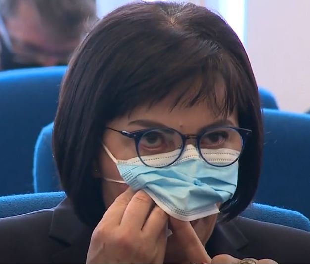 <p>Suze Marine Lovrić Merzel na izricanju presude</p>