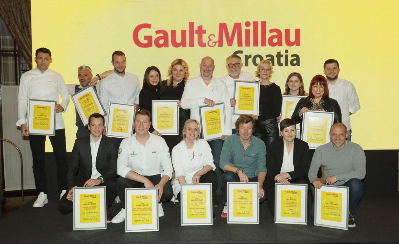 <p>Dobitnici Gaultmillau croatia</p>