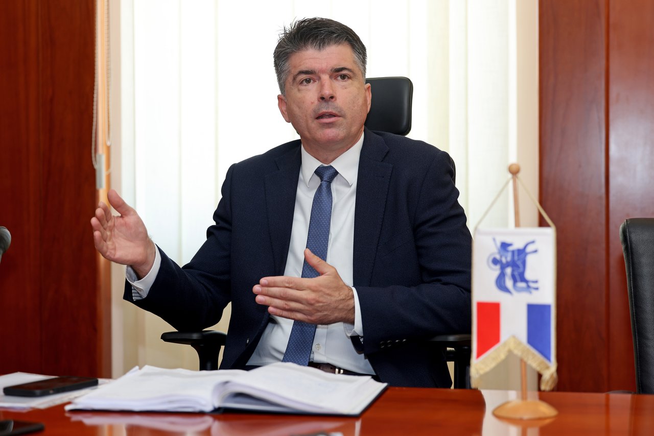 <p>Mario Pavić, predsjednik Uprave Tankerske plovidbe</p>