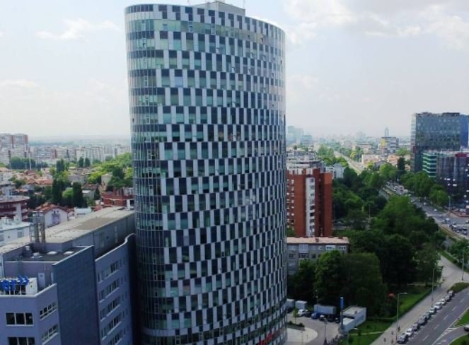<p>Zagrebtower, posljednje sjedište Studija revolt</p>