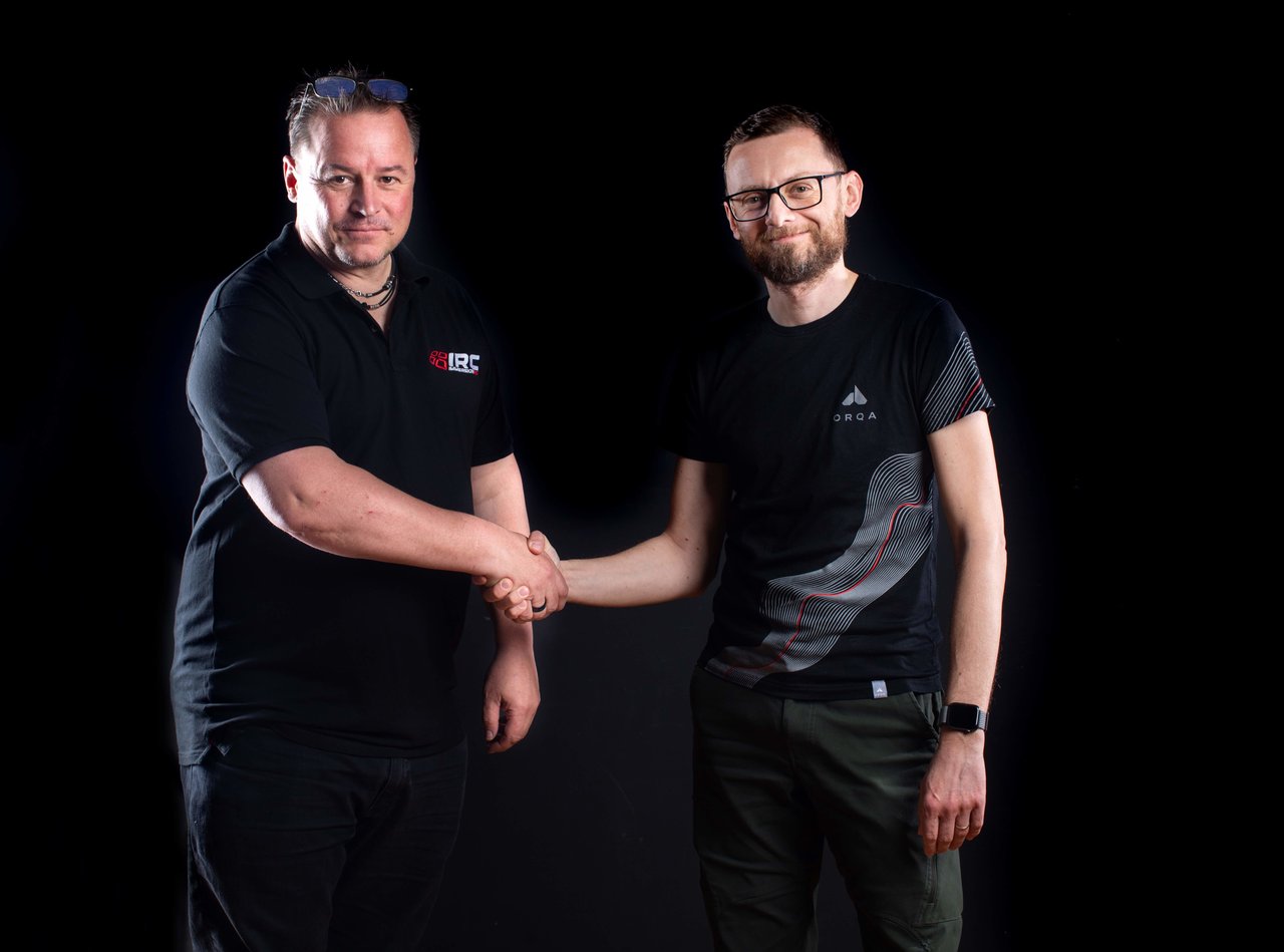 <p>Anthony Cake i Srđan Kovačević</p>