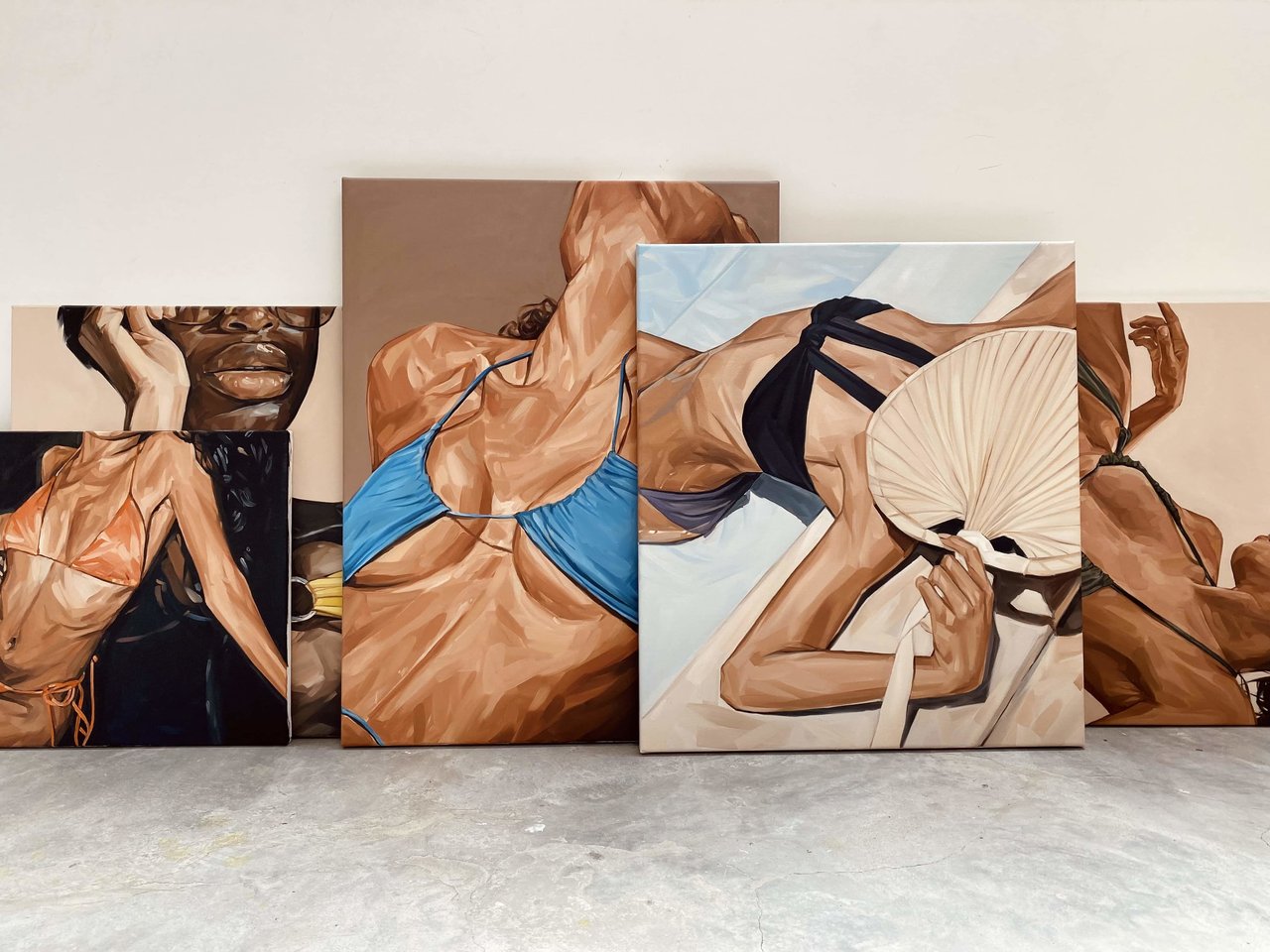 Akademische Malerin Hana Tischler faszinierte die Modewelt bei der London Fashion Week