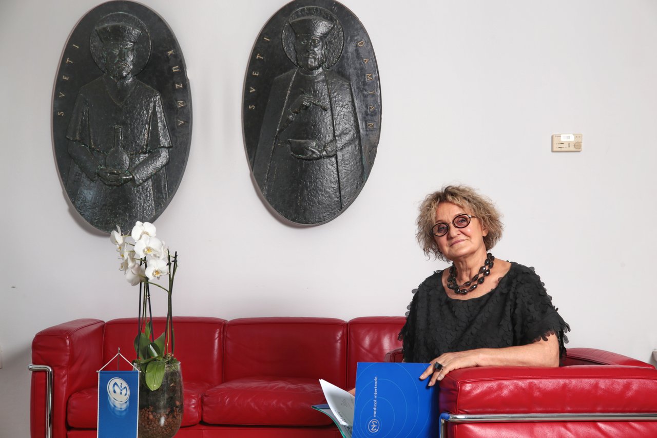 <p>Jasenka Joukhadar, vlasnica&nbsp;Medical Intertradea&nbsp;</p>