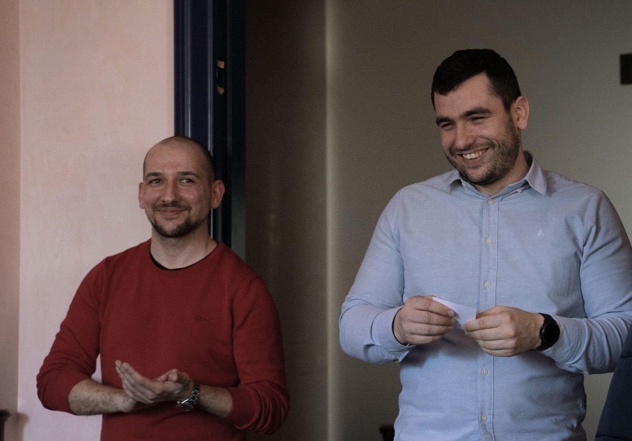<p>Alen Huskanović i Luka Klancir, Async Labs</p>