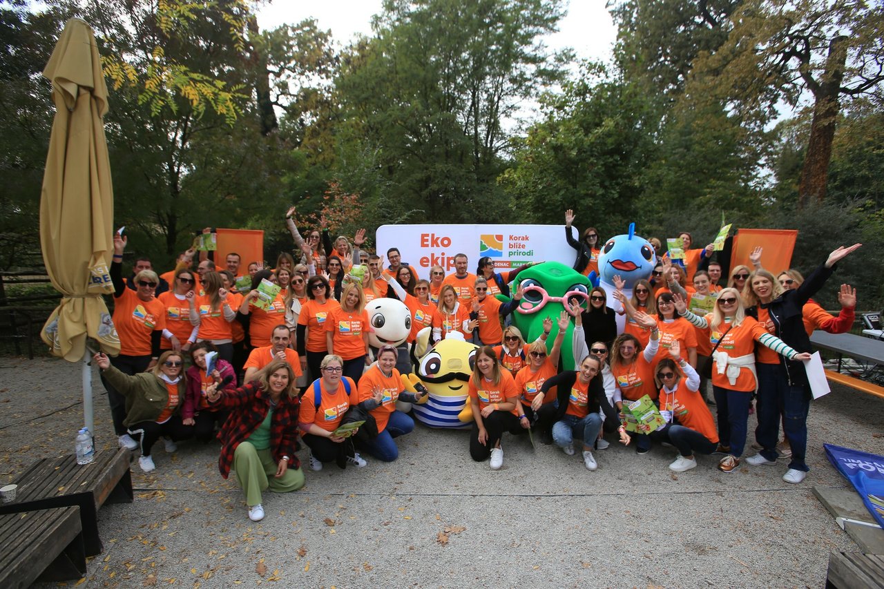 Studenac und Partner haben sich zusammengeschlossen und in Zagreb bis zu 70 Vogelhäuser und Futterstellen gebaut