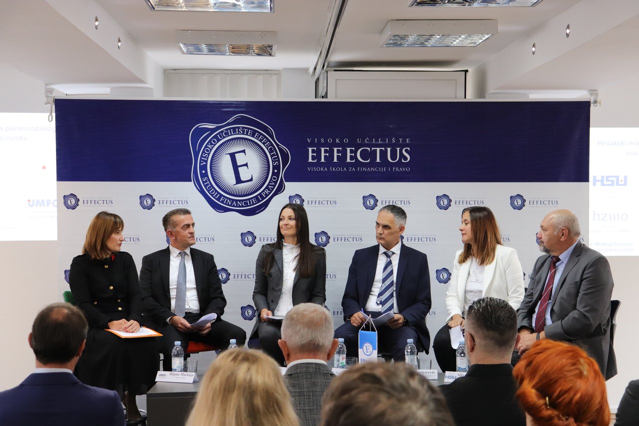 Bei Effectus fand eine Runde Tisch über das kroatische Rentensystem und die Einführung eines paneuropäischen persönlichen Rentenprodukts statt