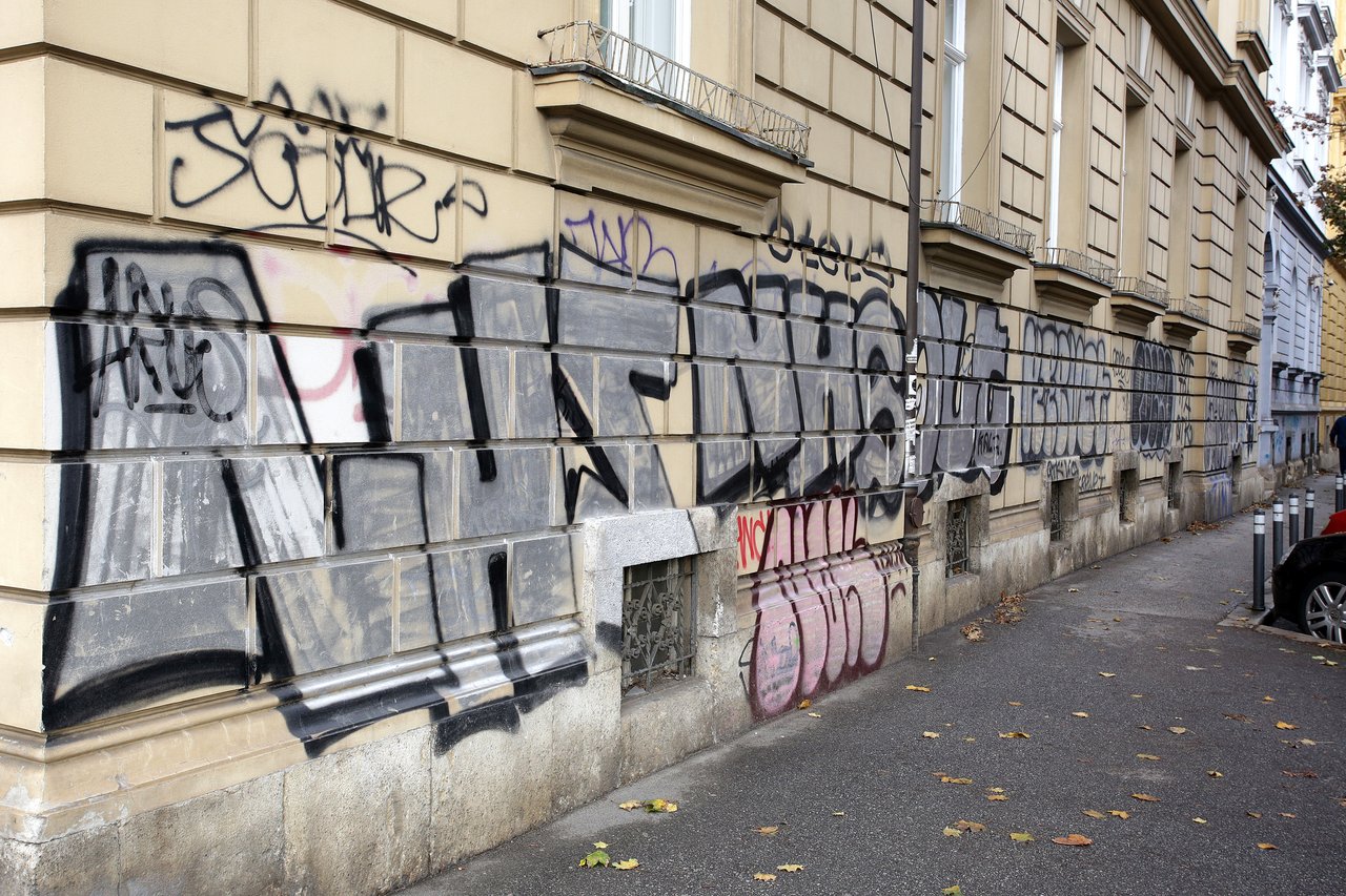 Illegale Graffiti in Zagreb: Einen Schwerkranken Gesünder Aussehen Lassen Hat Nur Ästhetische Effekte