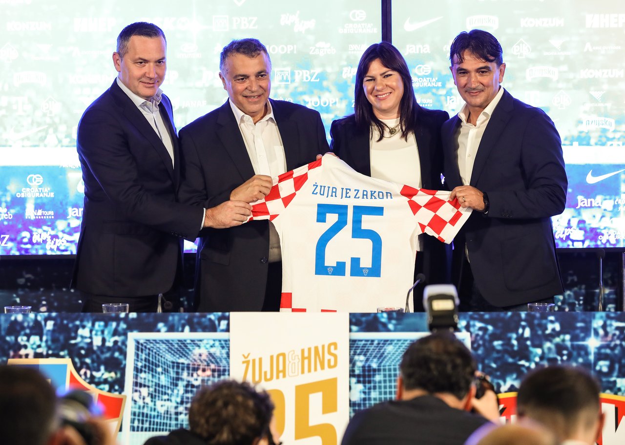 Žuja und die kroatische Nationalmannschaft unterzeichnen neuen fünfjährigen Kooperationsvertrag