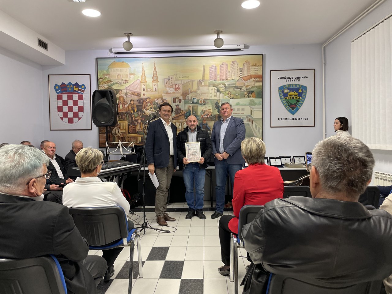 Ausgezeichnet sind die verdienten und finanziell gesunden Handwerker aus Sesvete