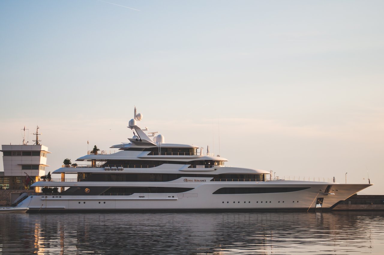 <p>Jahta 'Royal Romance' u Rijeci </p>