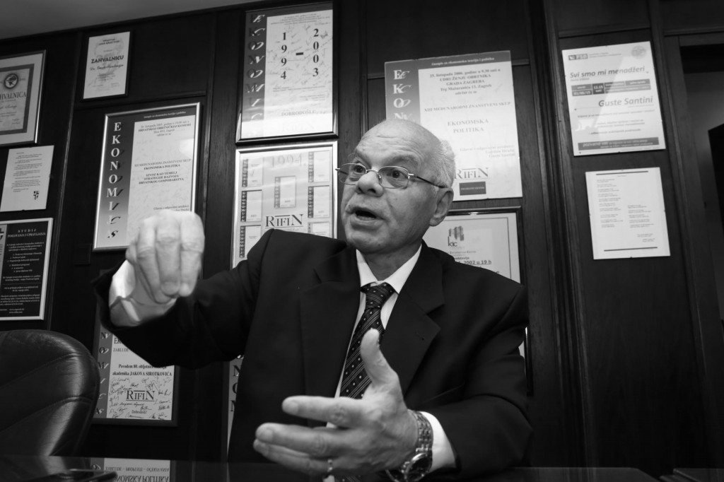 Der prominente Wirtschaftsexperte Guste Santini ist verstorben