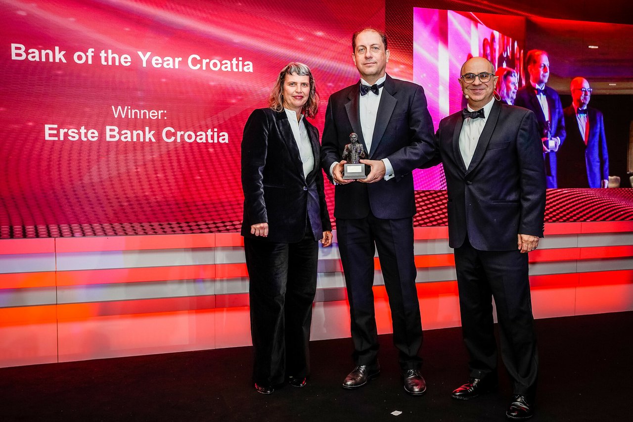 Der Banker erklärt die Erste Bank zur besten Bank in Kroatien