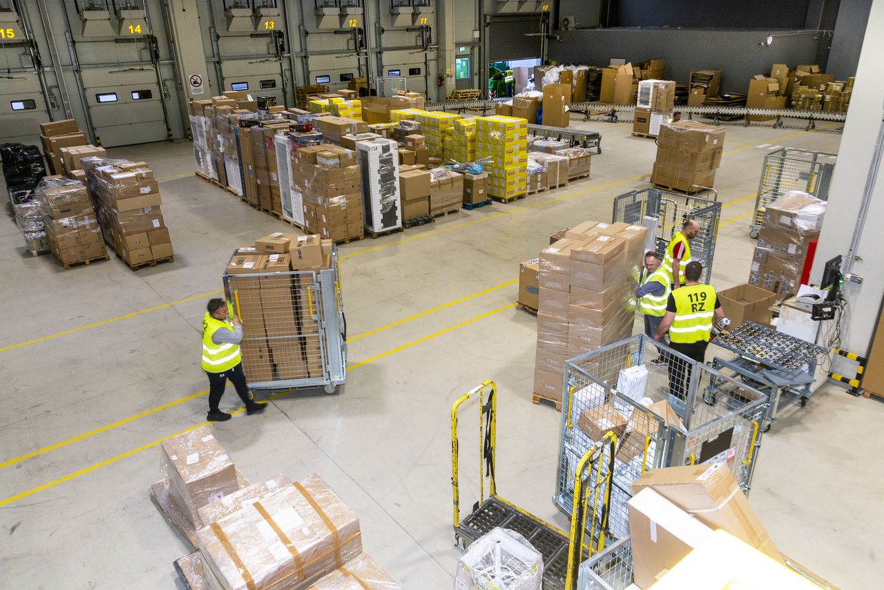 Paketvolumensteigerung 30 Prozent höher als im Rekordjahr 2020