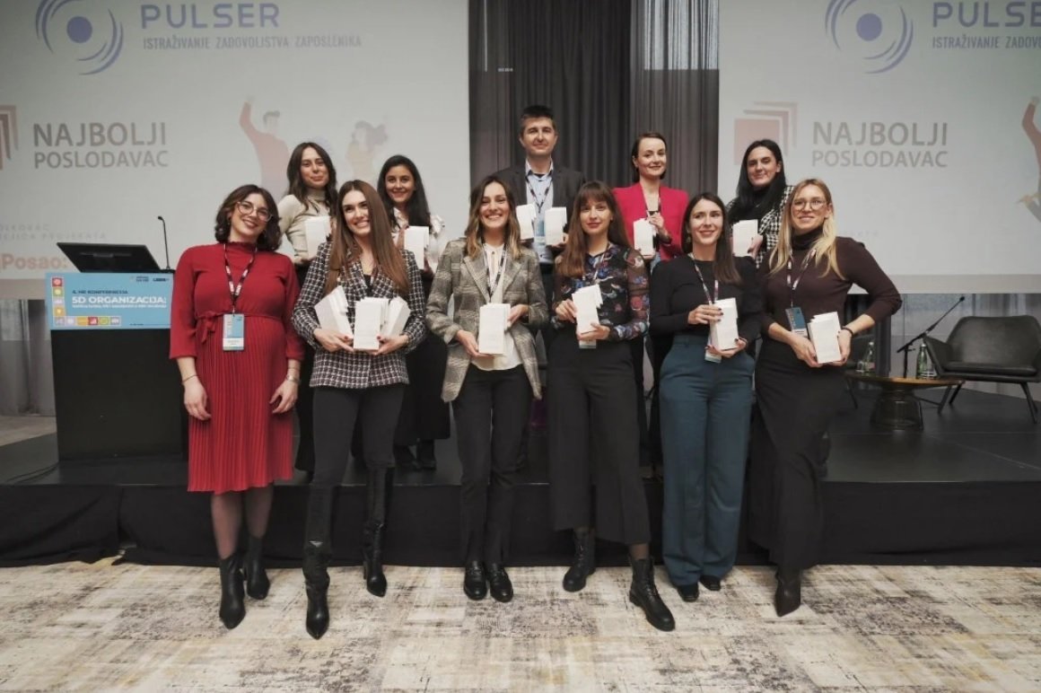 Zubak Grupa drittbester Arbeitgeber in Kroatien im Jahr 2022