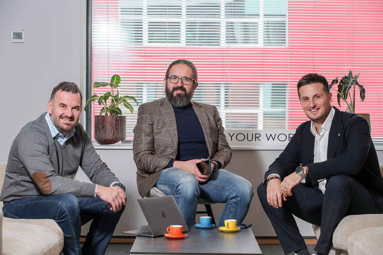 <p>Robert Penezić, Azem Husrep, Damir Čausević</p>