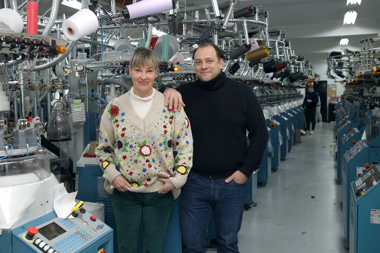 <p>Dina i Kristijan Vibovec, Tvornica čarapa Miro</p>