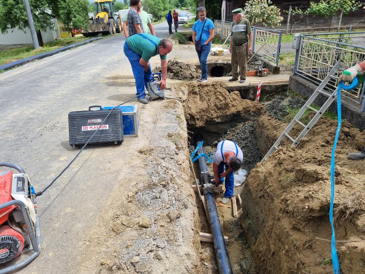 Verbesserung der Wasser- und Versorgungsinfrastruktur für bessere Lebens- und Geschäftbedingungen in den Gebieten Kutina, Popovača und Ludina