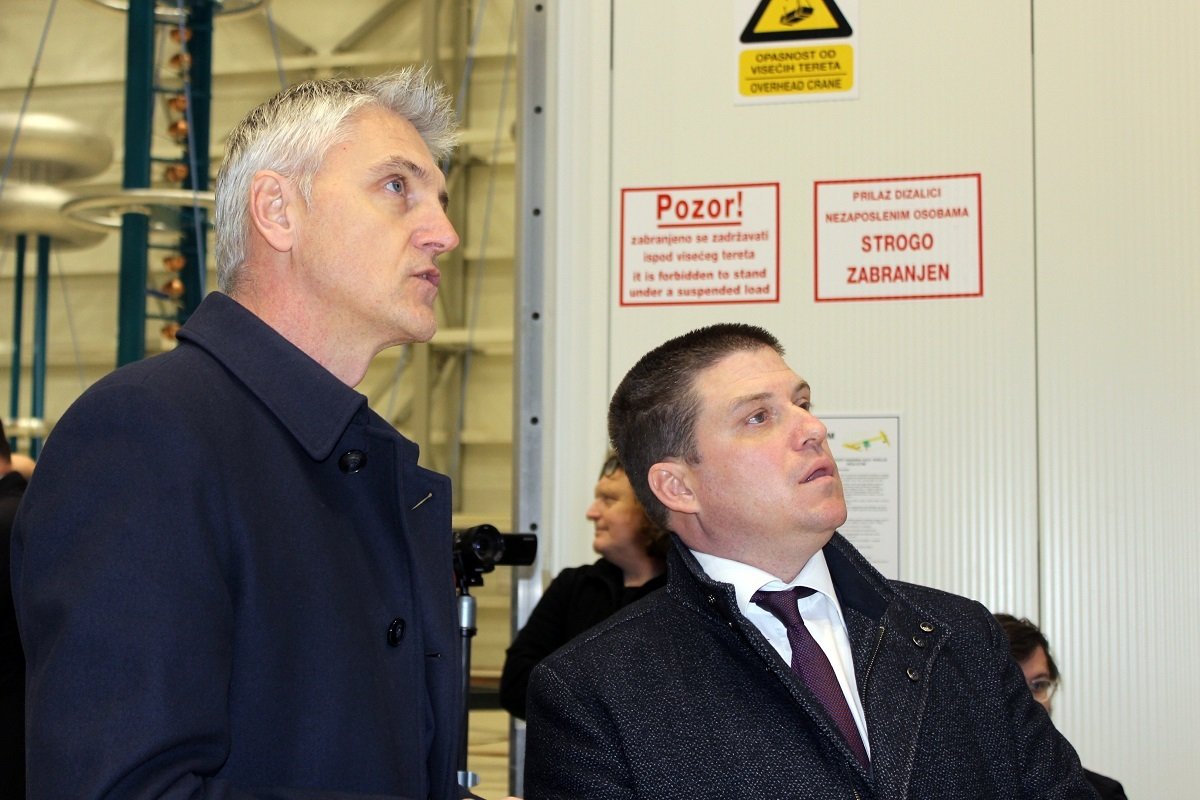 Končar eröffnet Labor für große elektrische Maschinen und Antriebe