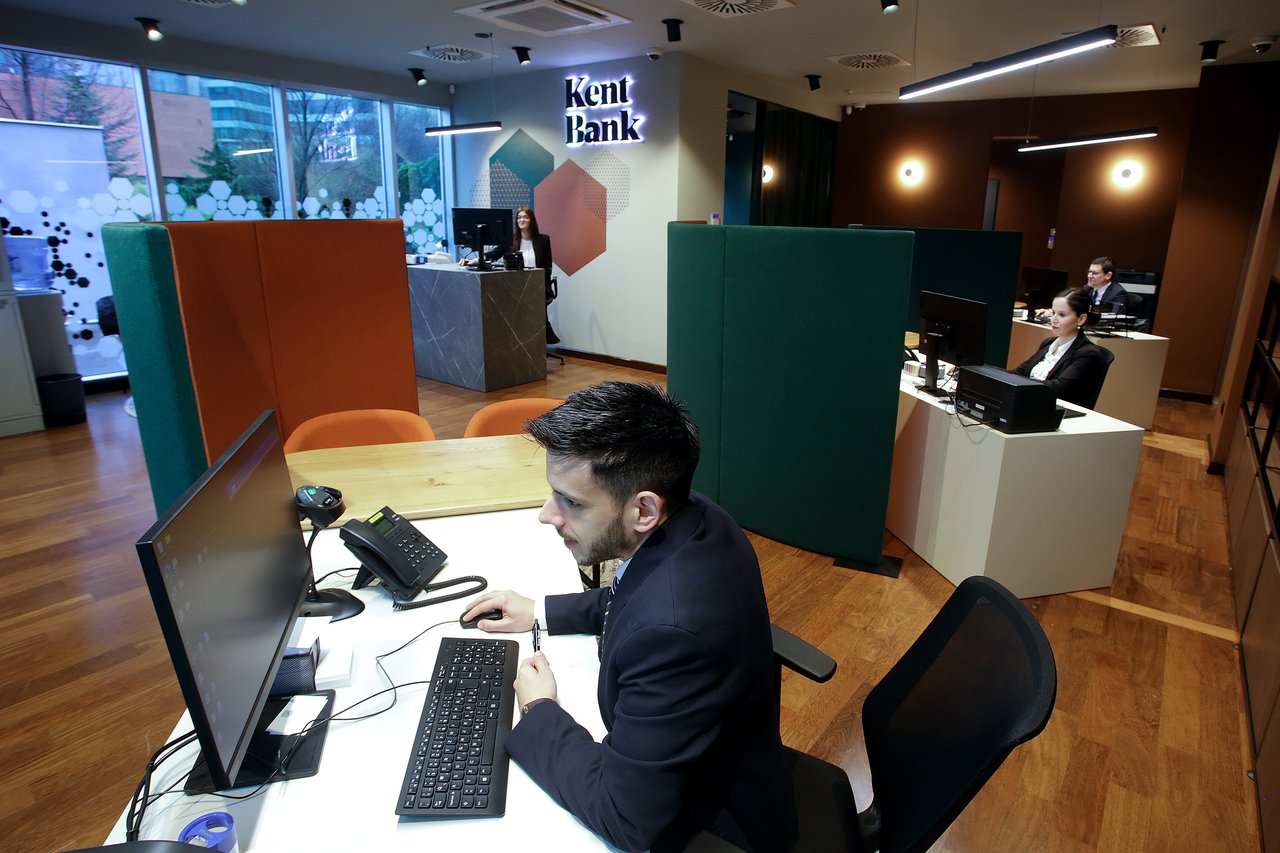 Eine neue Filiale von KentBank in Zagreb eröffnet