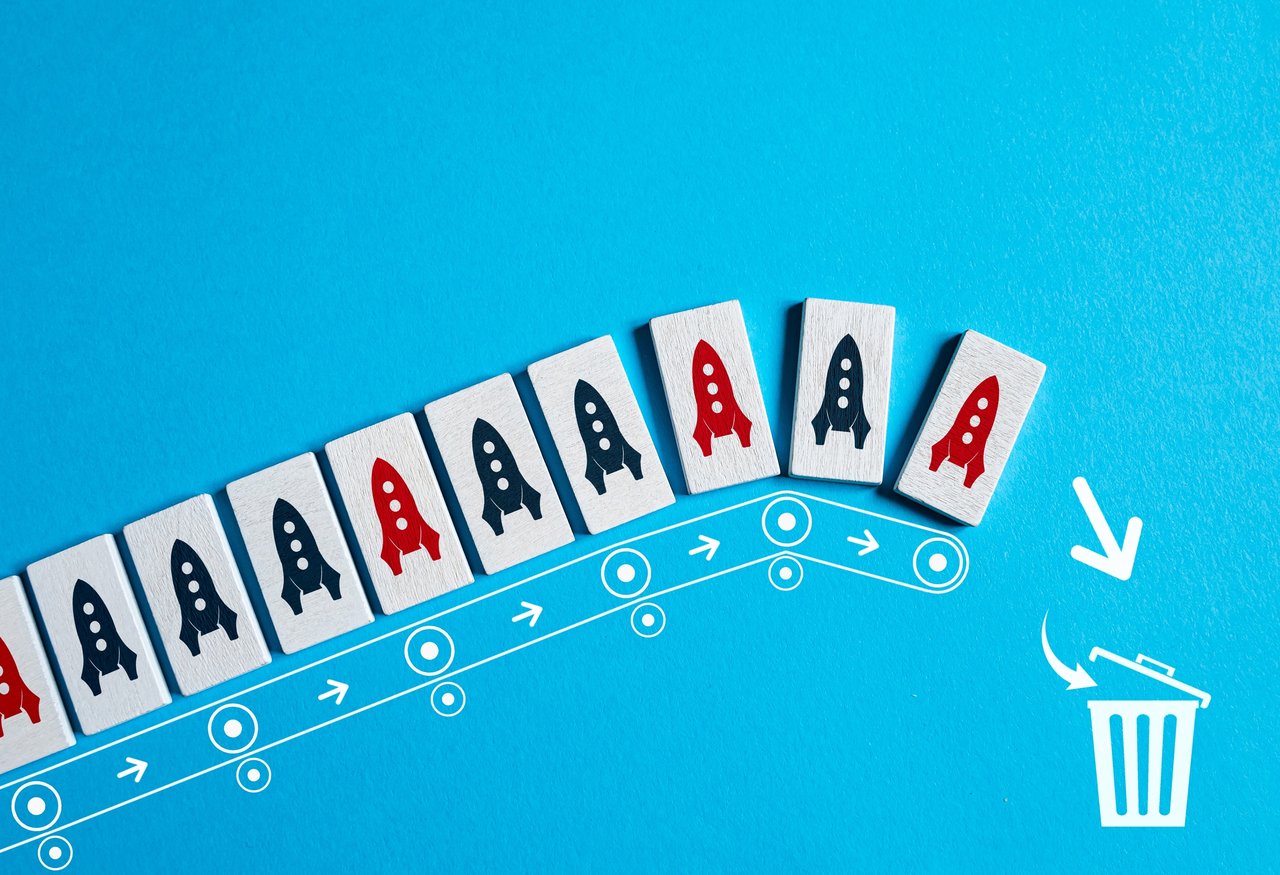 Nur drei von fünf Millionen Startups werden Einhörner – Hier sind die, die gescheitert sind