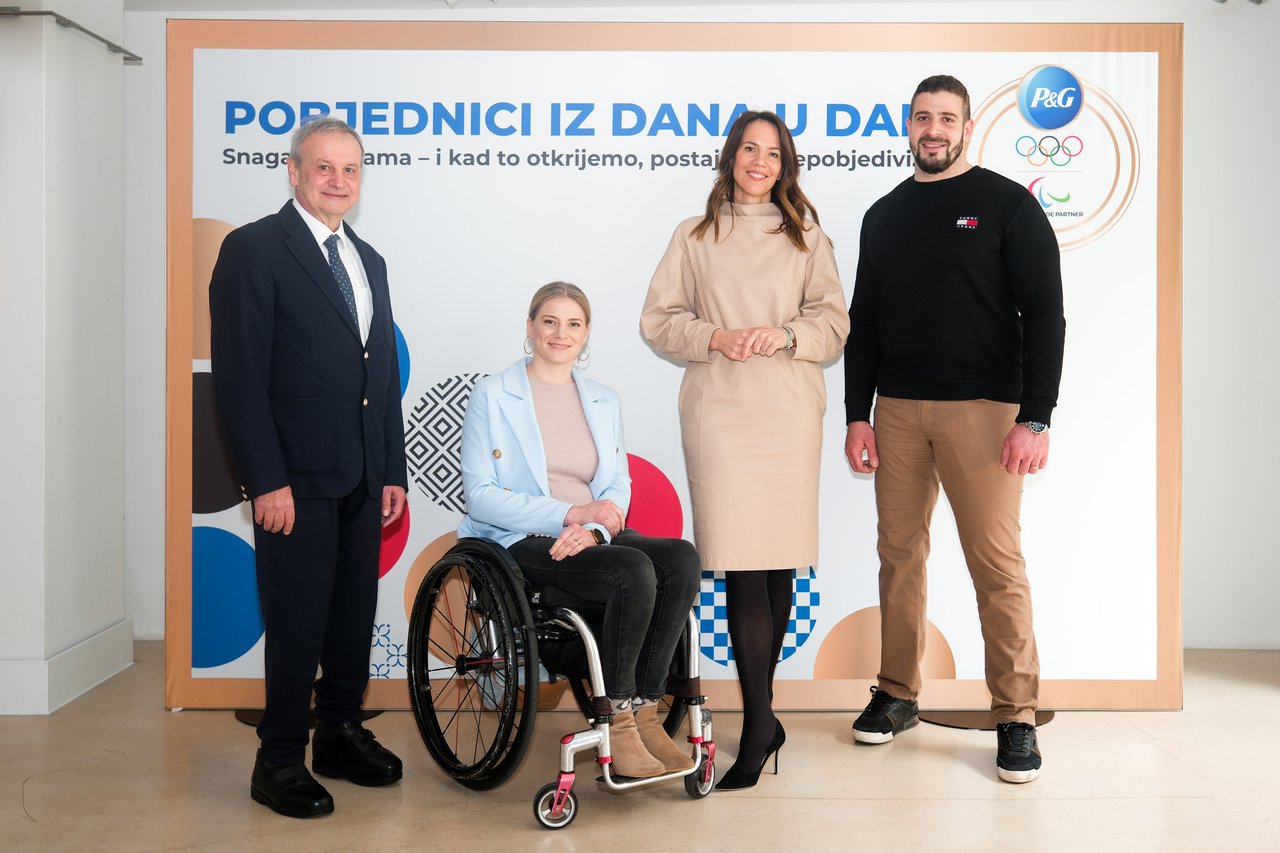 Procter & Gamble kündigt Sponsoring des Kroatischen Paralympischen Komitees in Höhe von 45.000 Euro an