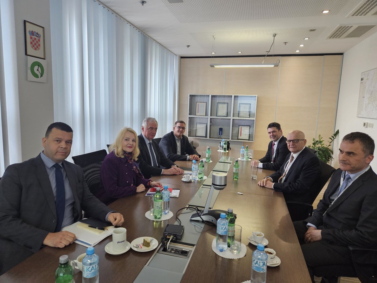 Arbeitstreffen zwischen Plinacro, Plinovodi und LNG Kroatien abgehalten