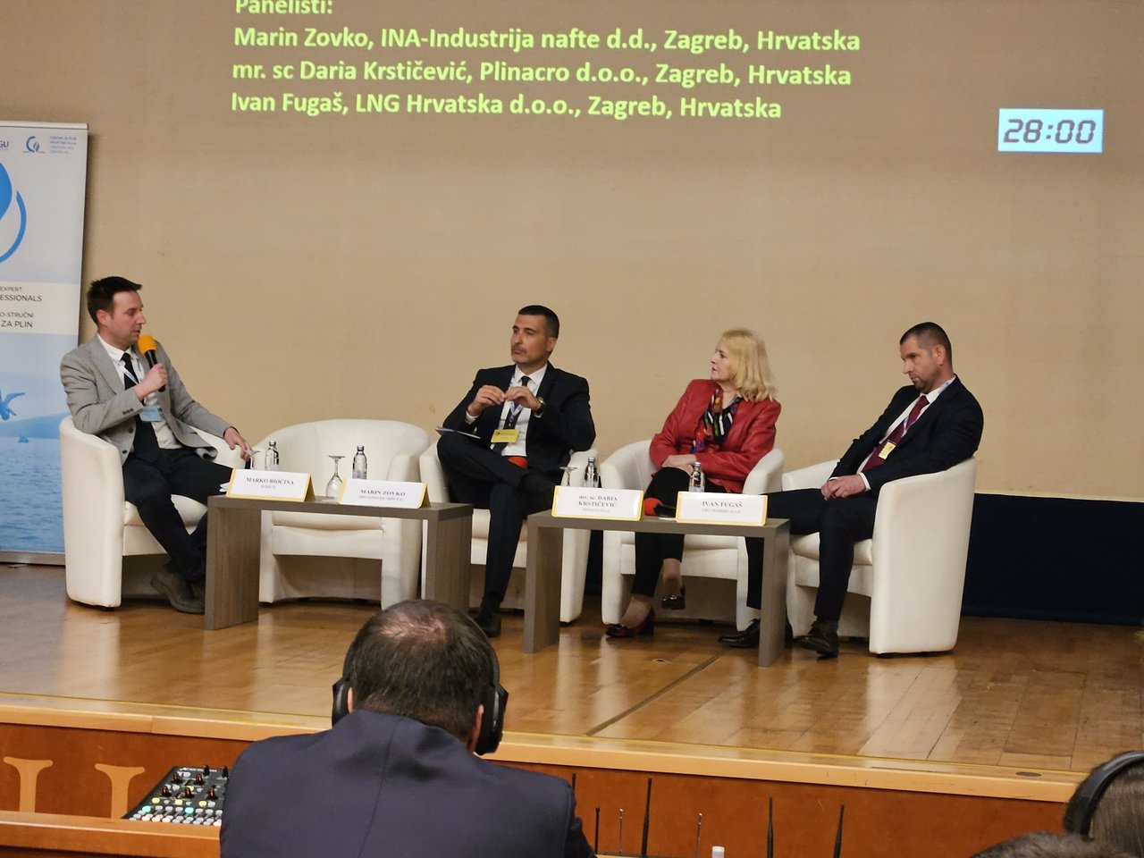 Plinacro beim Internationalen Wissenschaftlichen und Fachtreffen der Gasspezialisten