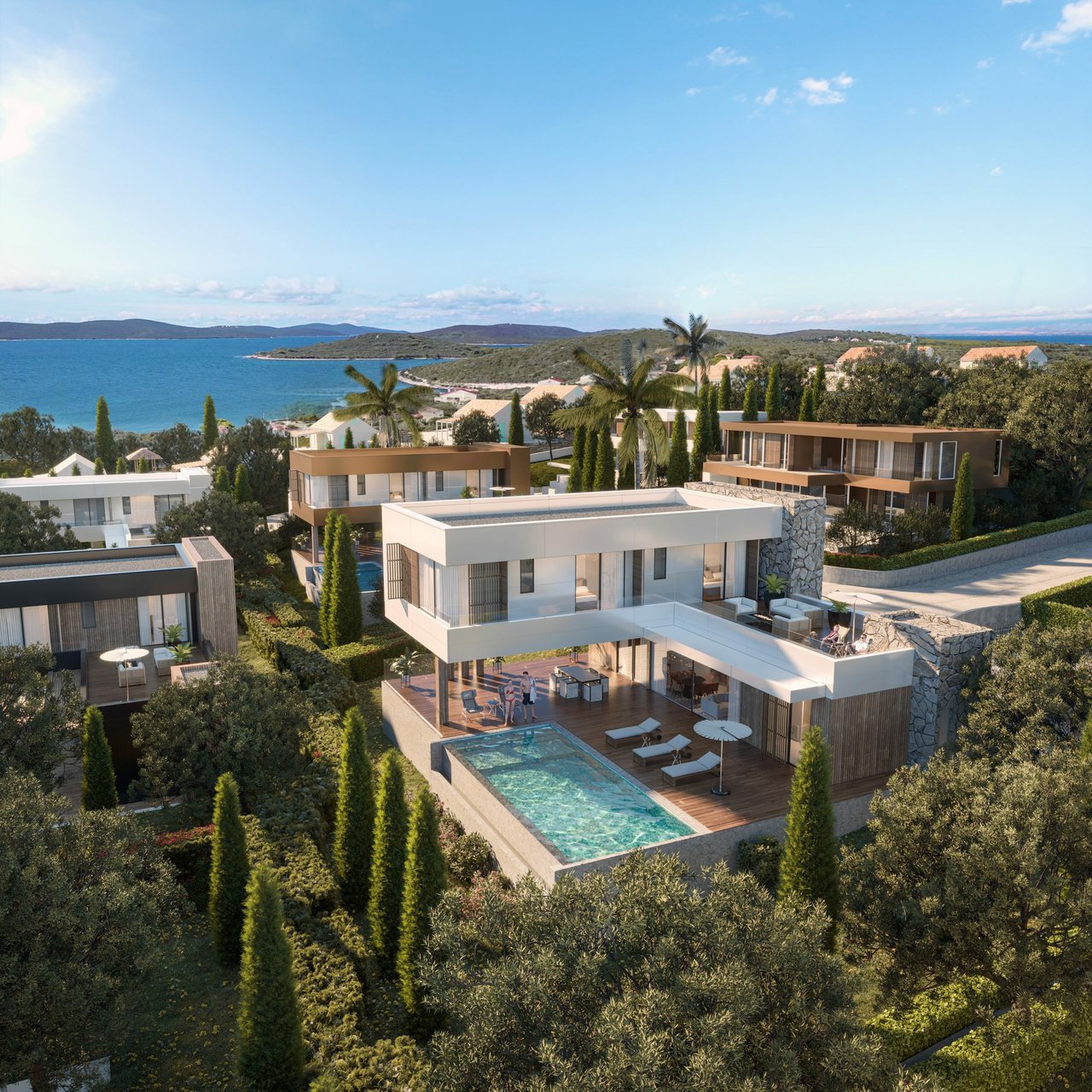 <p>LIOQA Resort na otoku Ugljanu u općini Preko<br>
</p>