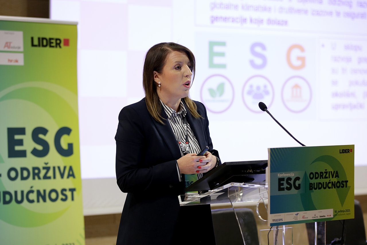 Ana Zorić: ESG is crucial if we want to leave opportunities for the future to the youth