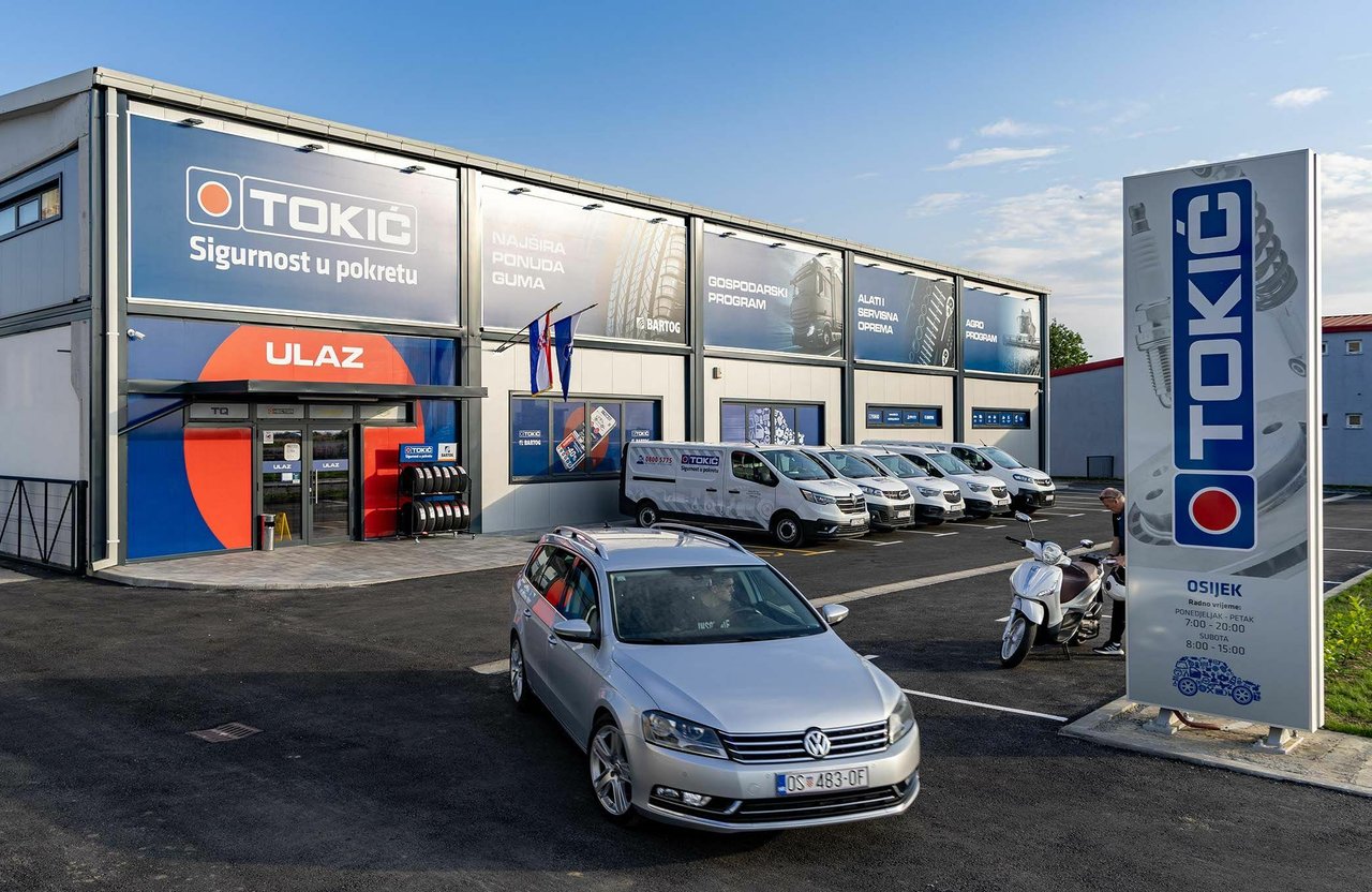 Neues Tokić Zentrum in Osijek eröffnet