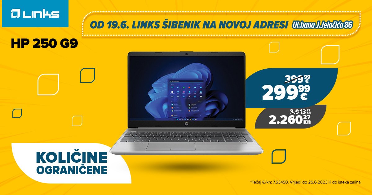 Links verlegt seine Filiale in Šibenik an eine neue Adresse und bereitet erhebliche Einsparungen von bis zu 50 Prozent vor