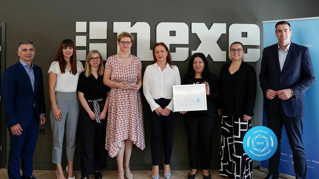 NEXE erneut mit dem Arbeitgeber-Partner-Zertifikat ausgezeichnet